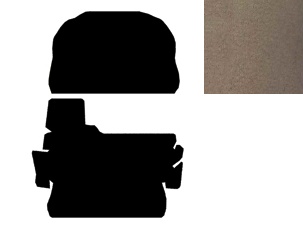 Kofferbak tapijt beige 1303